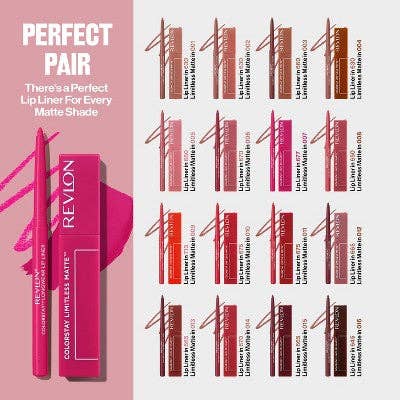 Revlon No-Budge Matte ColorStay Limitless Liquid Lipstick 005 Strut 0.17 fl oz - New