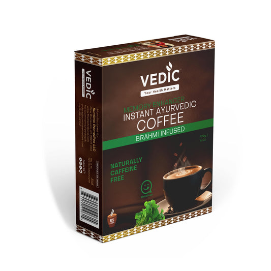 Vedic Coffee , Memory Enhancer Instant Ayurvedic Coffee, Bra