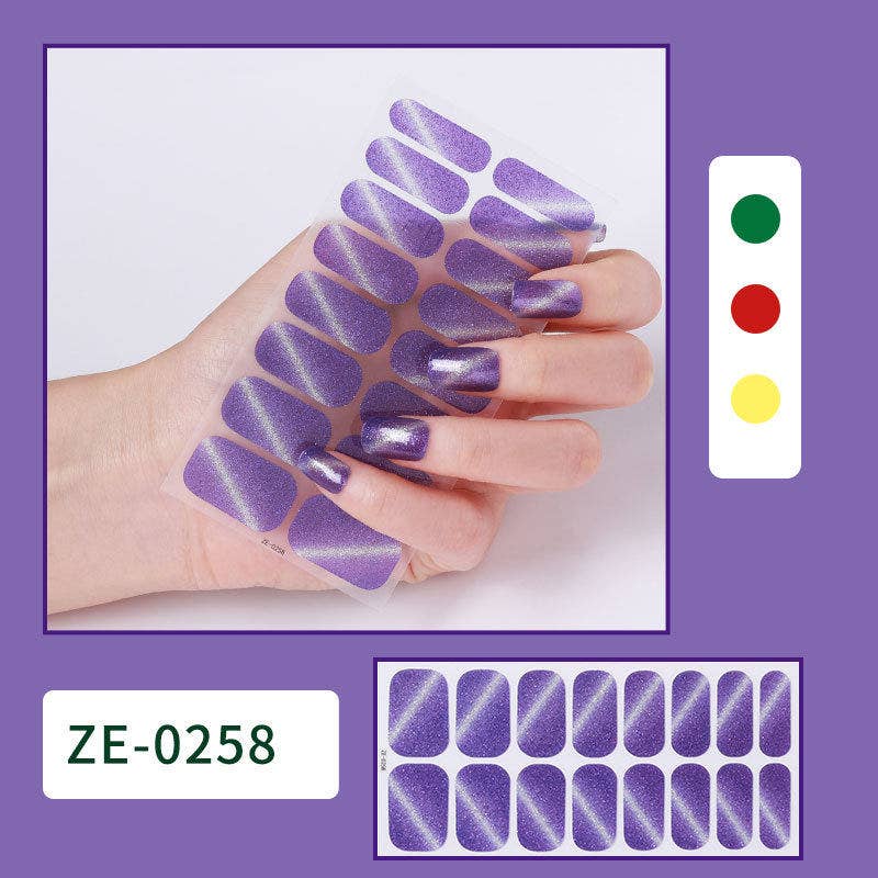 Cat Eye Nail Stickers