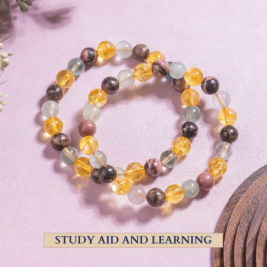 Crystal Bracelet | STUDY AID AND LEARNING Gemstone bracelet