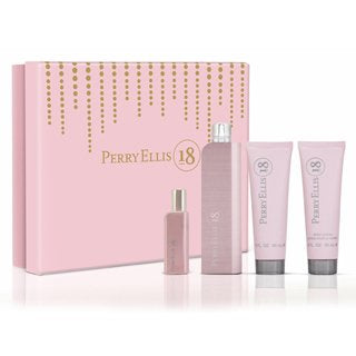 GIFT/SET PERRY 18 4 PCS. 3.4 FL By PERRY ELLIS For WOMEN