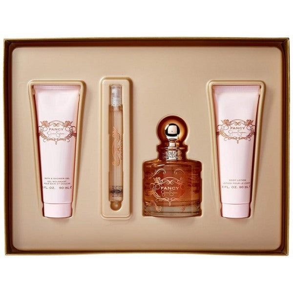 GIFT/SET FANCY 4 PCS. 3.4 FL By JESSICA SIMPSON For WOMEN