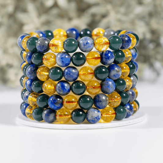 Healing Bracelets | HAPPINESS | Gemstones Crystal Bracelets