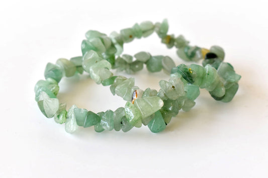 Healing Stone | Green Aventurine | Spiritual Chip Bracelet