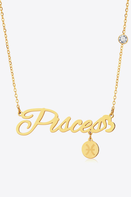 Constellation Pendant Zircon Necklace - GlamZation