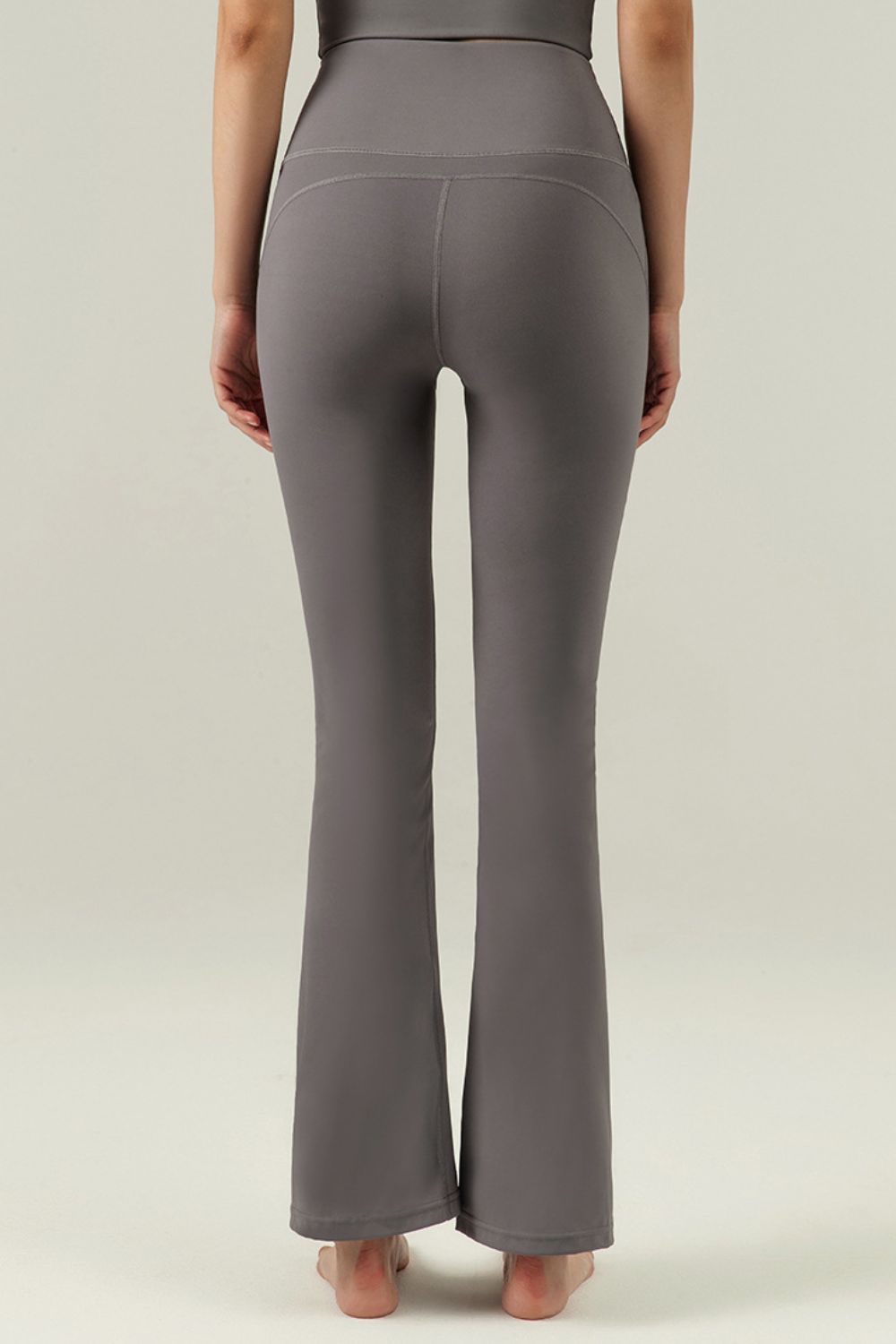 Center Seam Sports Flare Pants - GlamZation