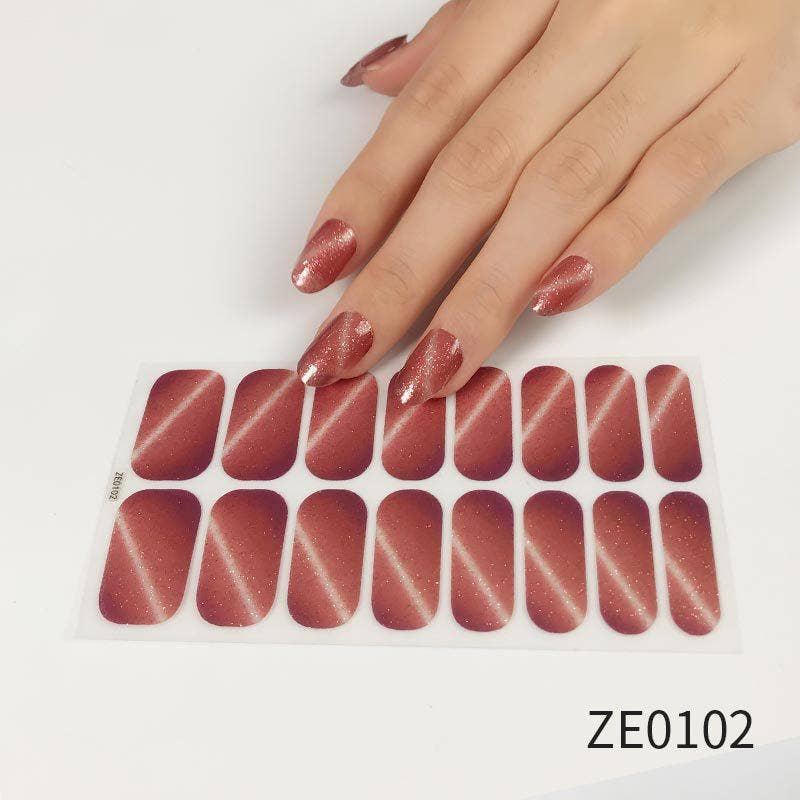 Cat Eye Nail Stickers