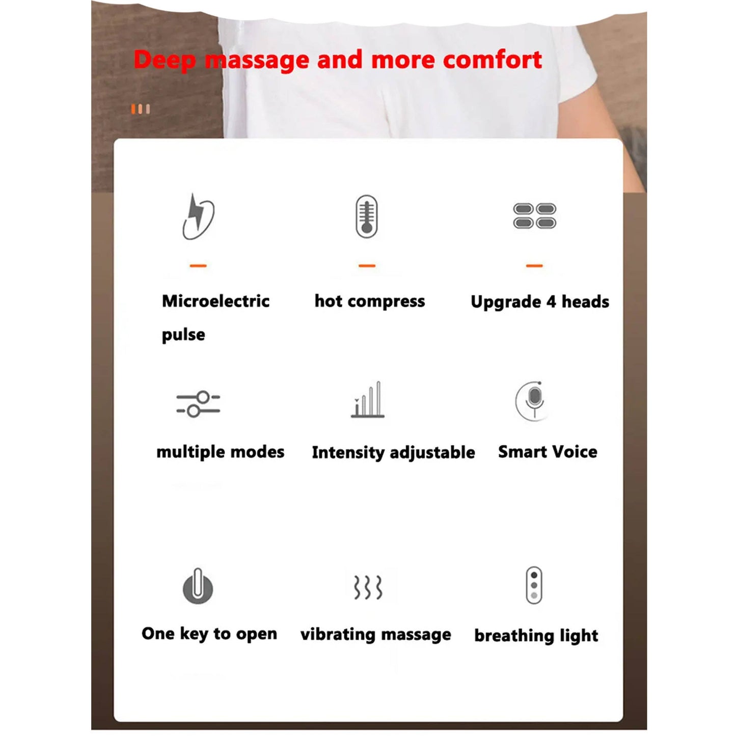Rechargeable Neck Massager — Gullee Self-Care