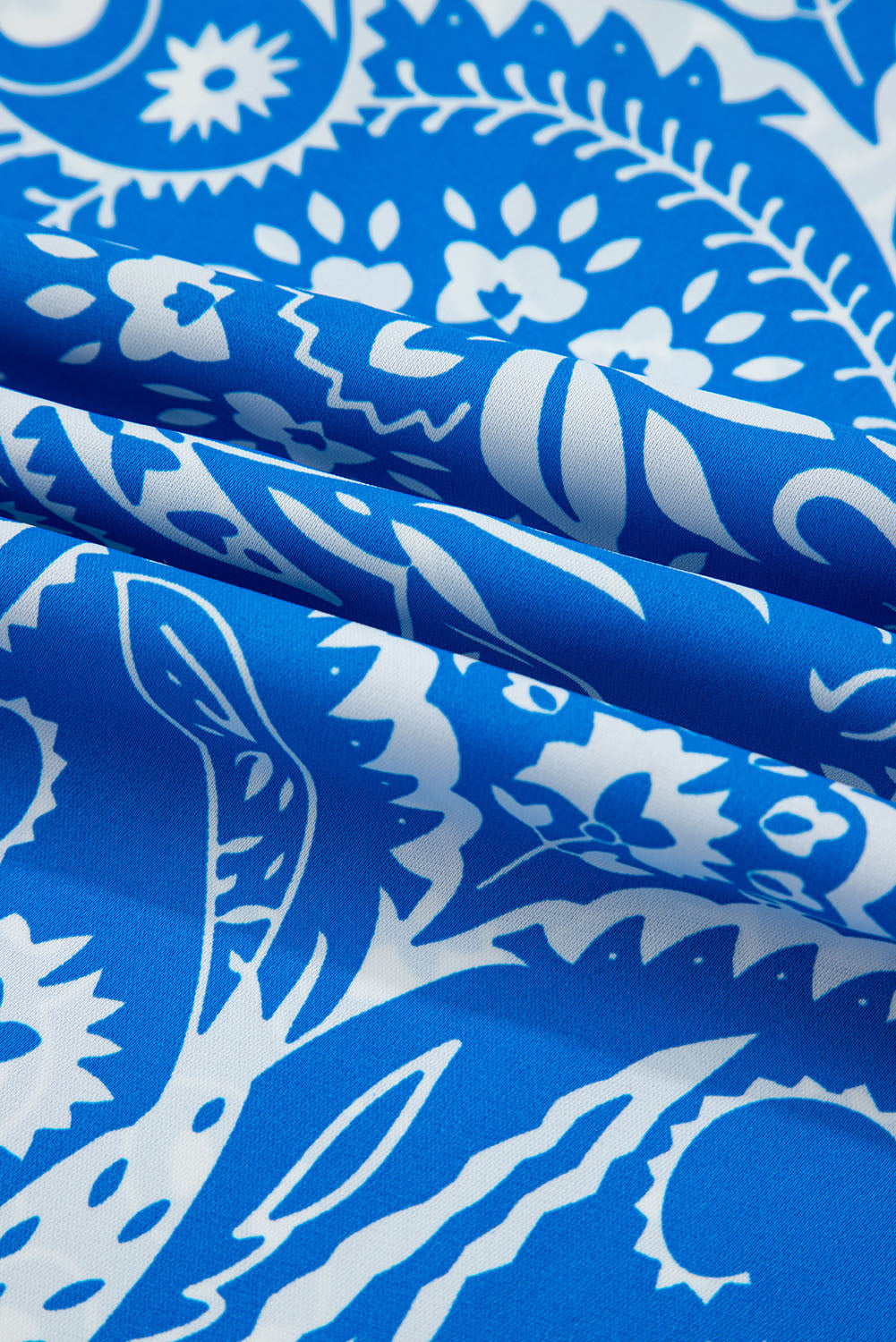 Rose Floral V Neck Crisscross Backless Maxi Dress