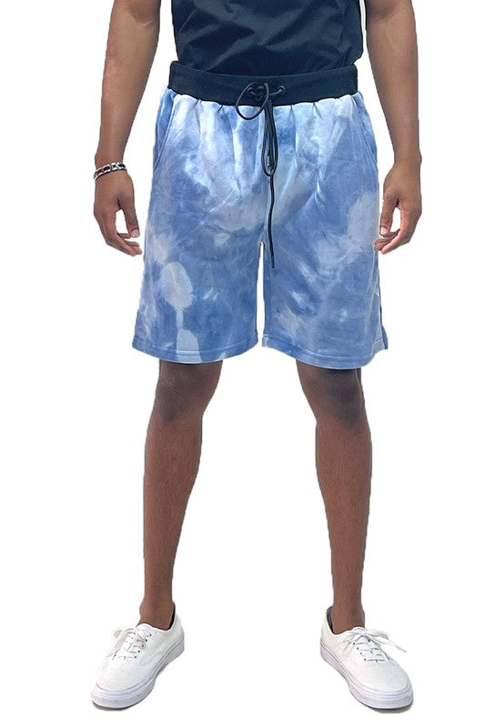 Weiv Mens Tye Dye Sweat Shorts