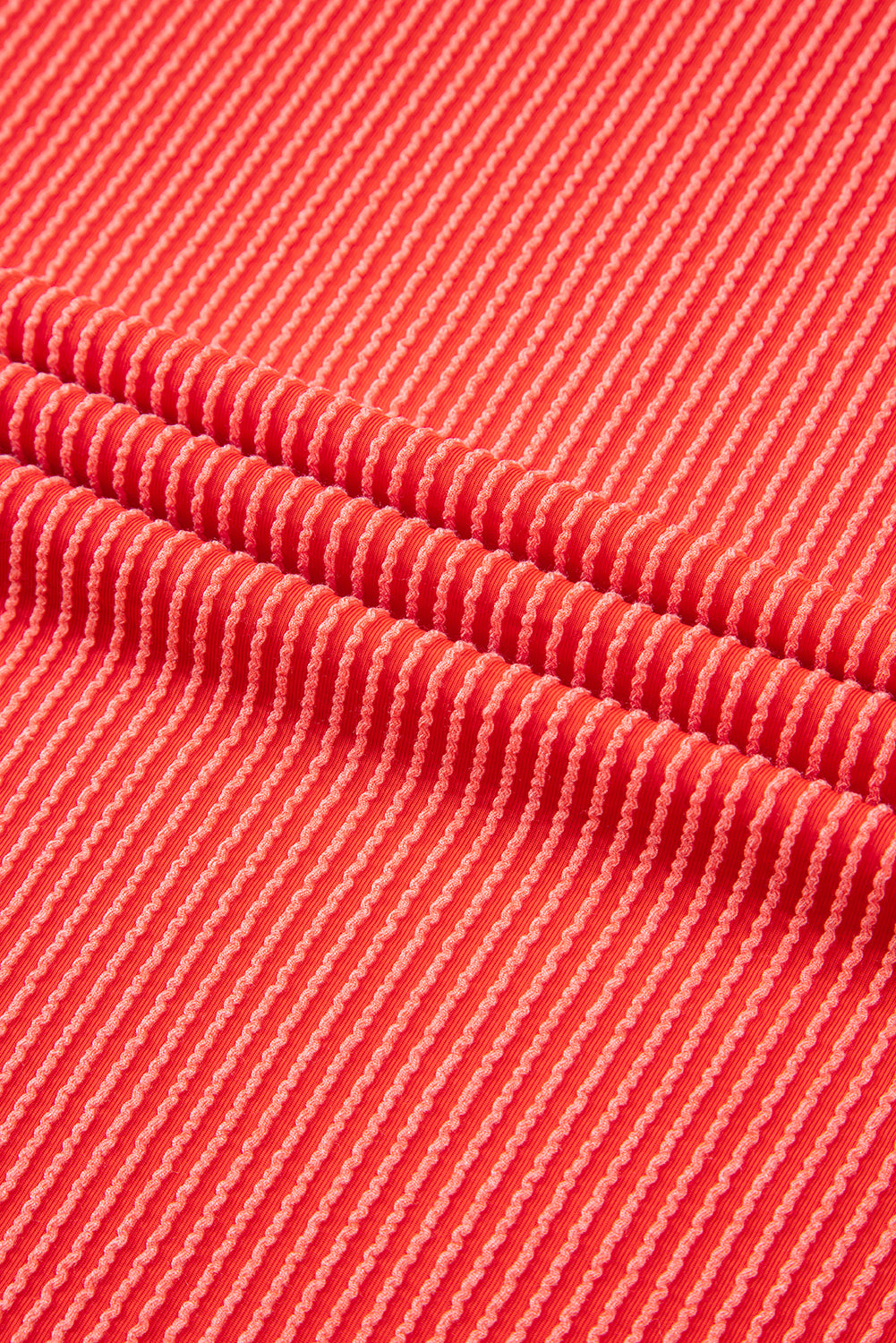 Iceland Blue Ribbed Textured Knit Loose Fit Tee and Shorts Set