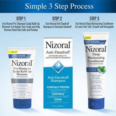 Nizoral Pre-Shampoo Scalp Build-Up Remover 5 fl oz - New