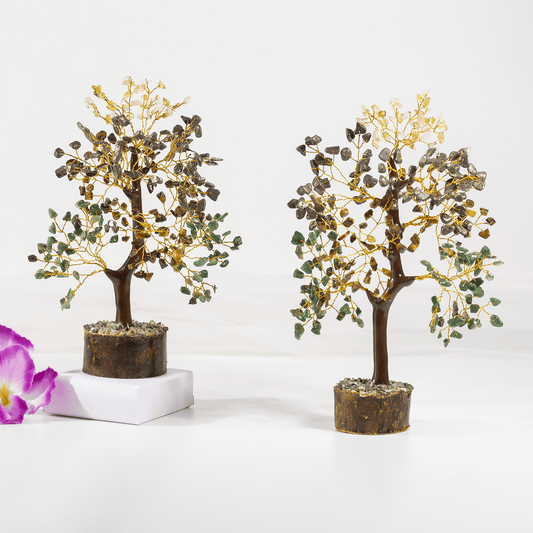 300 Chips Gemstone Tree | Money Tree | Tree Of Life