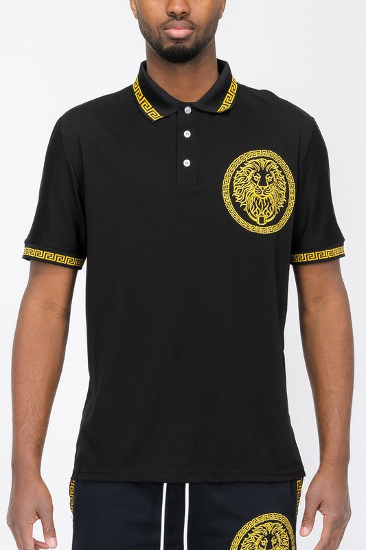 Lion Head Polo Shirt