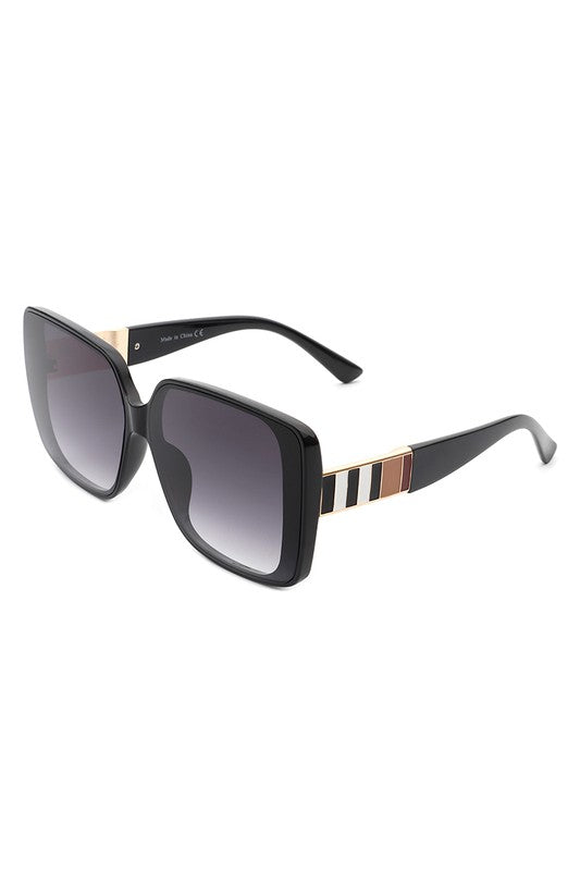 Square Retro Fashion Flat Top Women Sunglasses