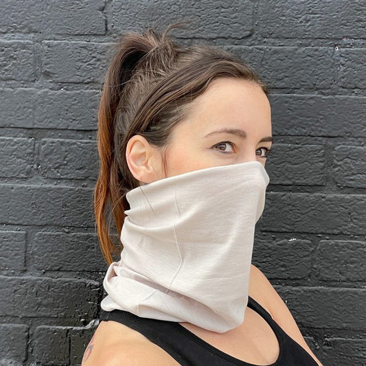 Hemless Neck Gaiter for Outdoor Activities