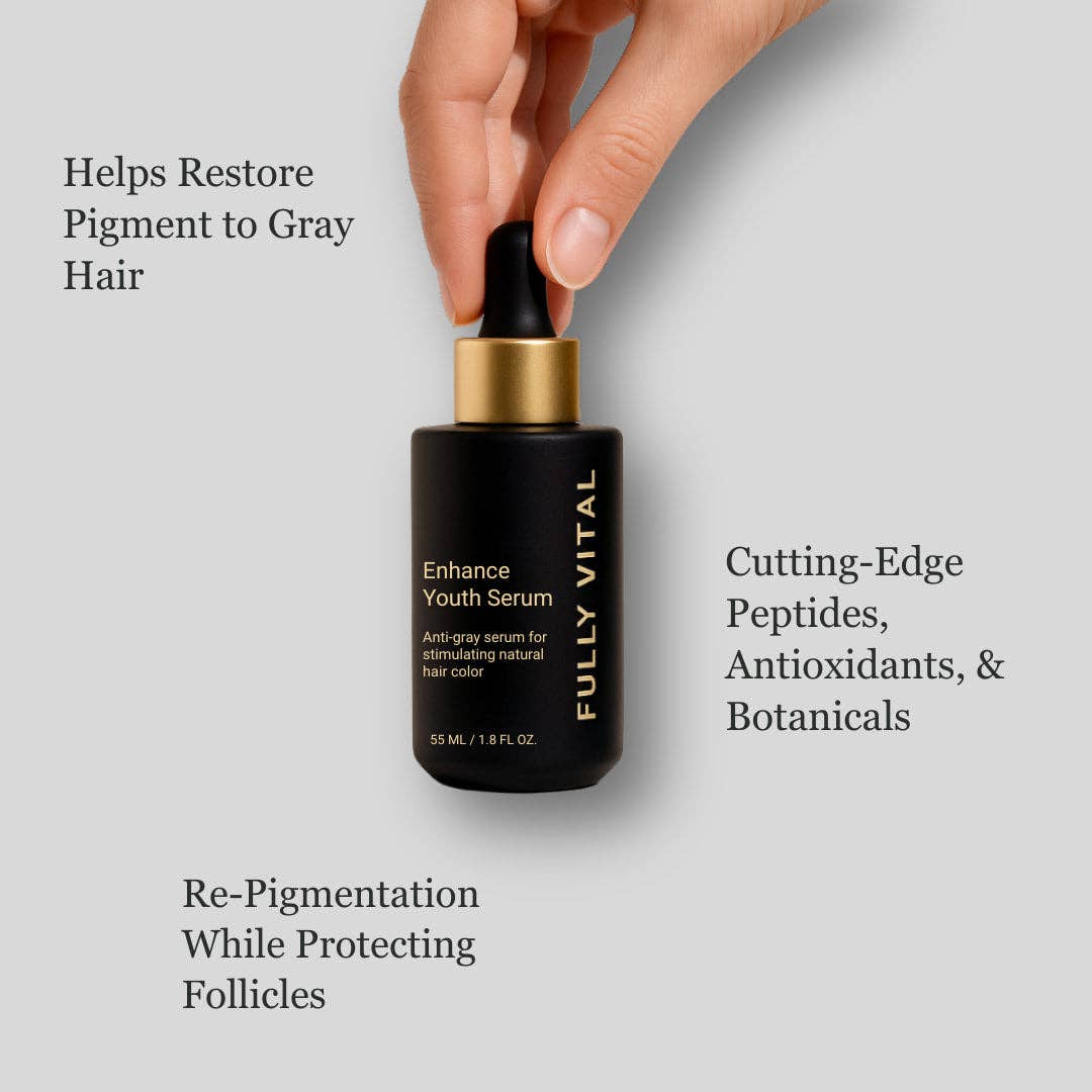 Anti-Gray Serum | Gray Hair Reversal | Better Than Hair Dye