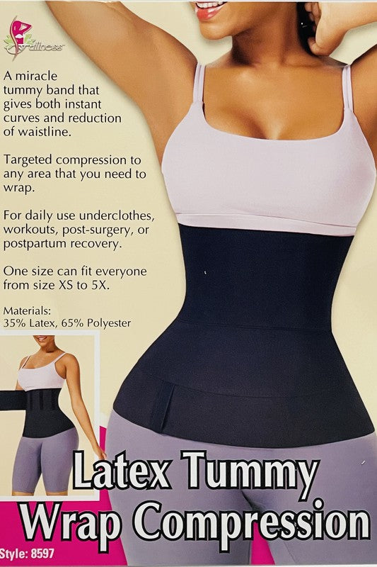 Latex Tummy Wrap Compression 8597 Unisex