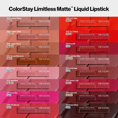 Revlon No-Budge Matte ColorStay Limitless Liquid Lipstick 005 Strut 0.17 fl oz - New