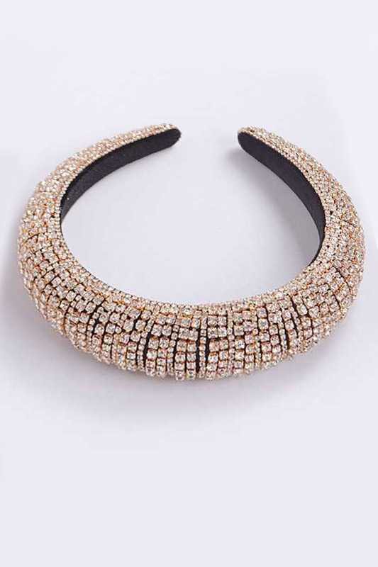 Rhinestone Statement Puffy Headband