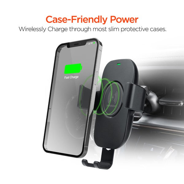 HyperGear Gravity 15W Wireless Fast Charge Mount