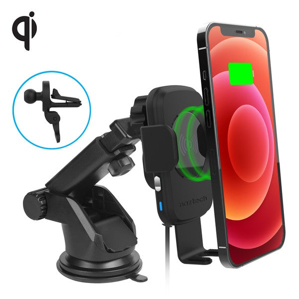 Naztech Smart Grip Wireless Charging Car Mount