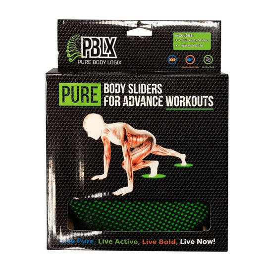 PBLX Gliders With Workout Booklet