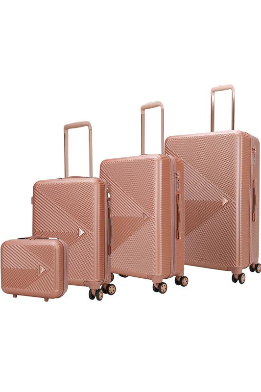 MKF Felicity Luggage Set by Mia K- 4-piece set