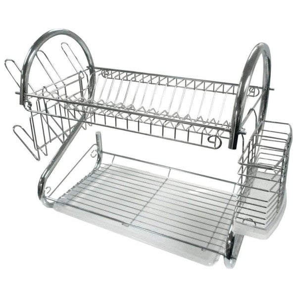 Better Chef 16 Inch 2-Level S-Shaped Dish Rack