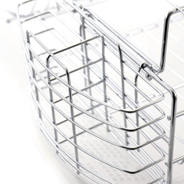 Better Chef 22 Inch 2-Tier Chrome Deluxe Dish Rack