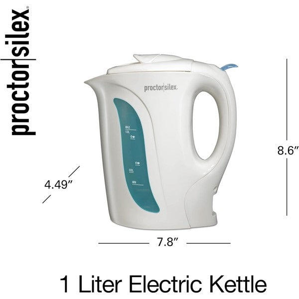 Proctor Silex 1.0 Liter Electric Tea Kettle