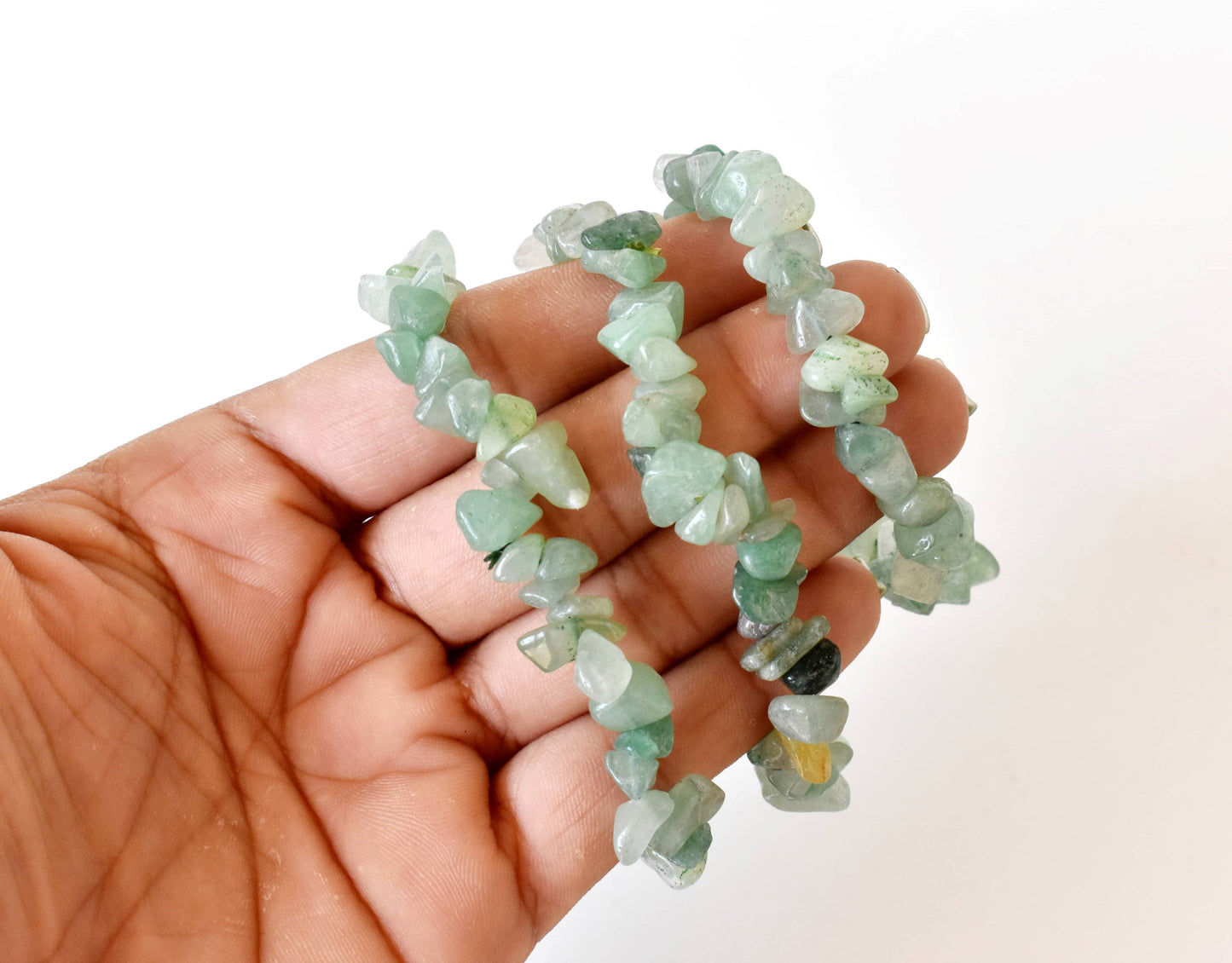 Healing Stone | Green Aventurine | Spiritual Chip Bracelet