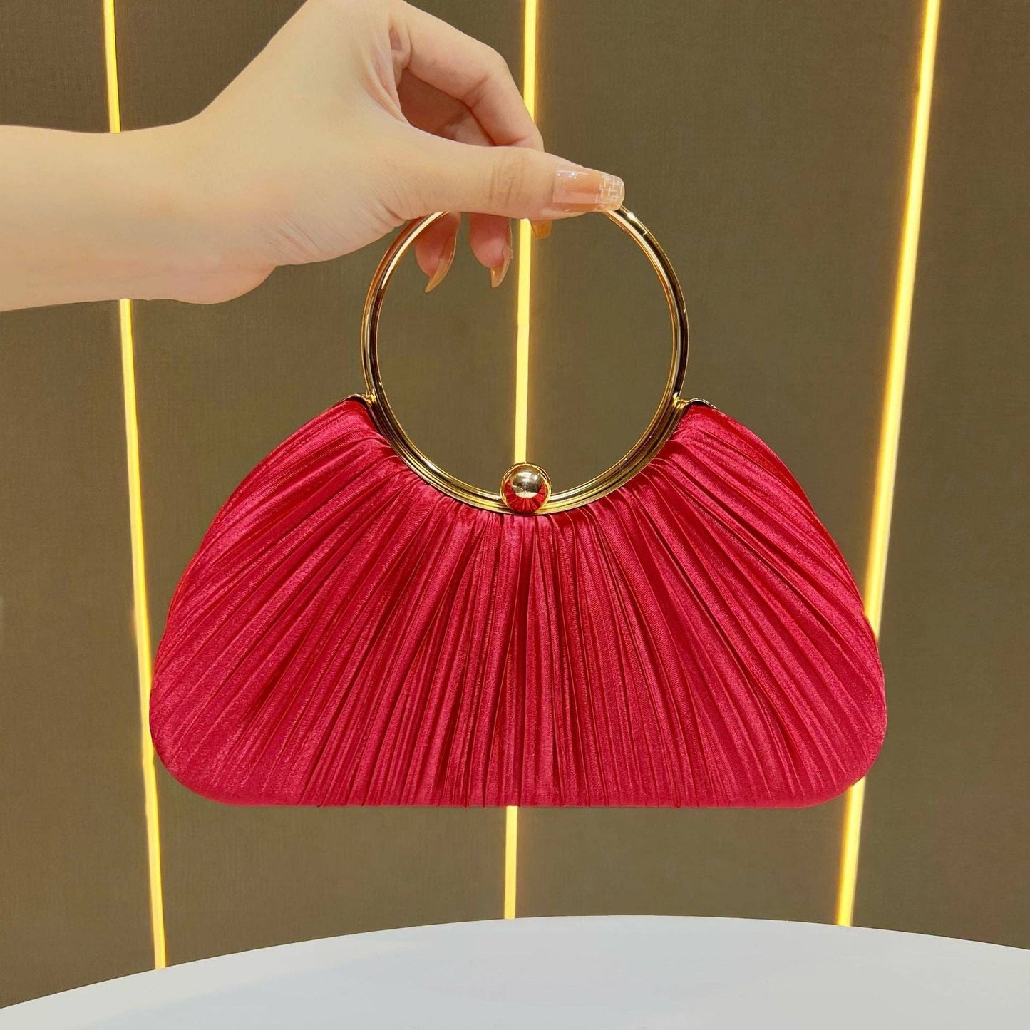 New Shell-Shaped Evening Clutch Bag for Parties