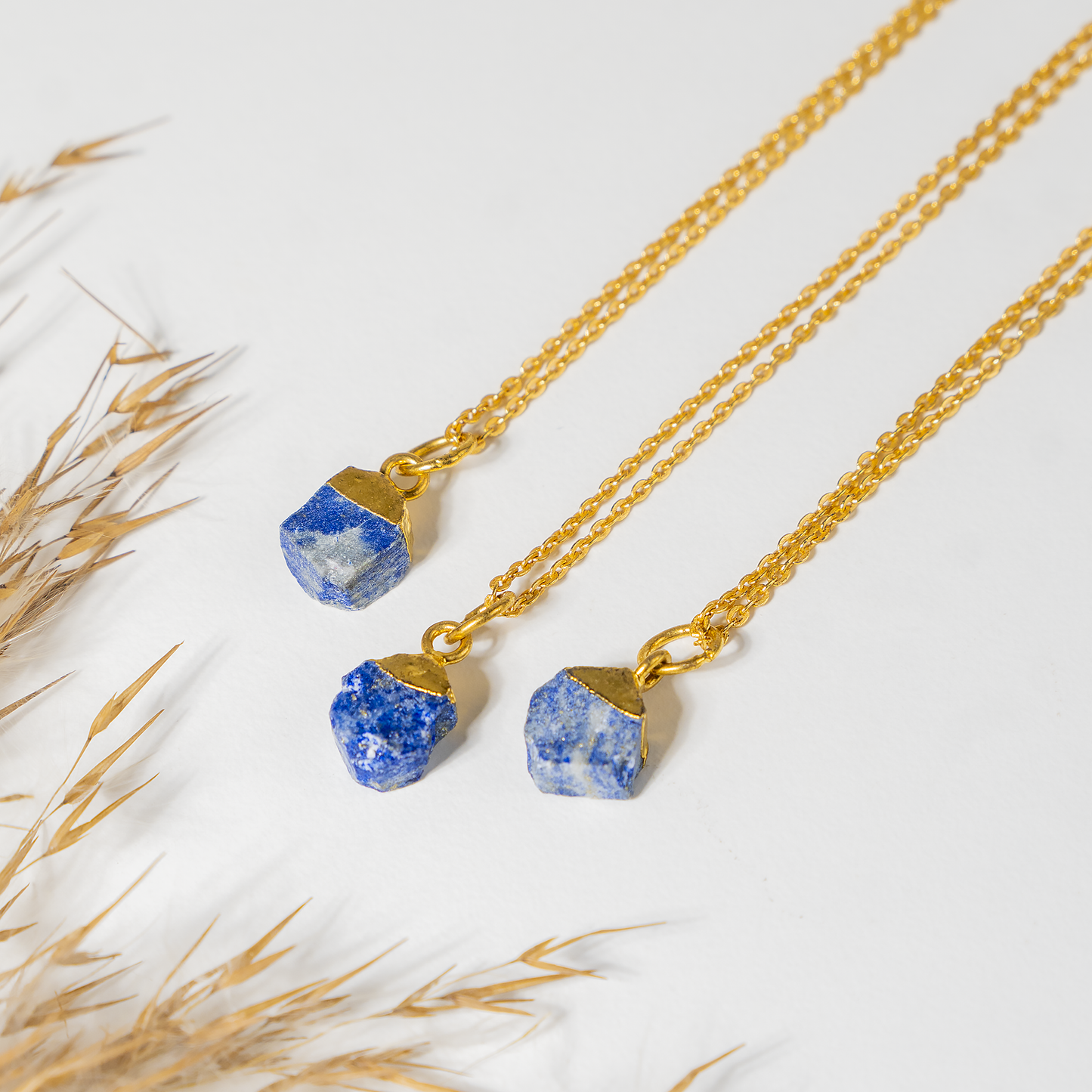Raw Crystal Necklace | Lapis Lazuli | Raw Gemstone Necklace