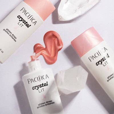 Pacifica Crystal Lit Glowy Glisten Drops 1 fl oz - New