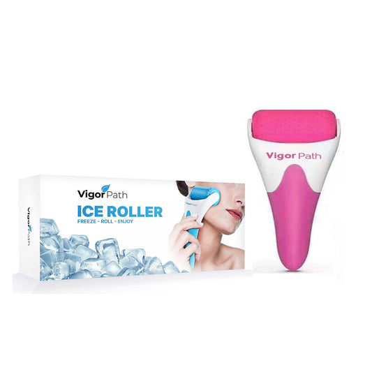 Ice Roller for Face, Eyes & Skin Care (Pink)