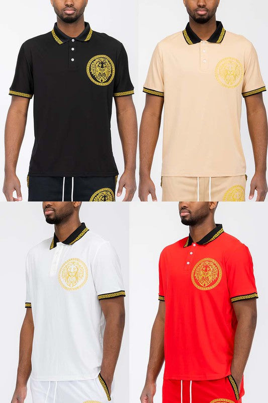 Lion Head Polo Shirt