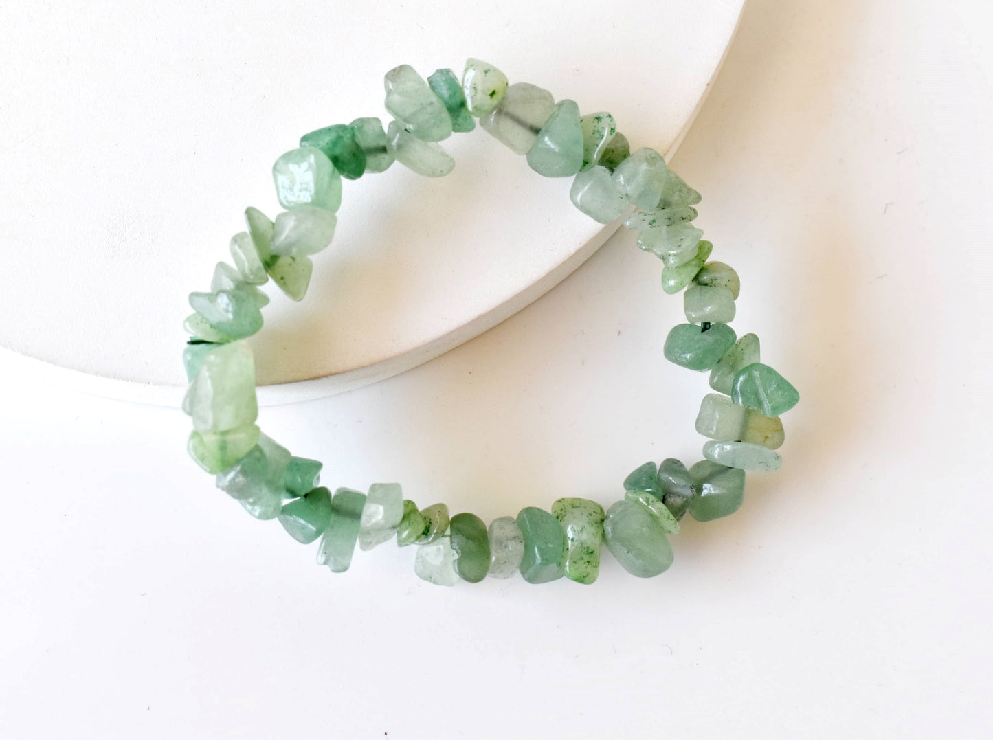 Healing Stone | Green Aventurine | Spiritual Chip Bracelet