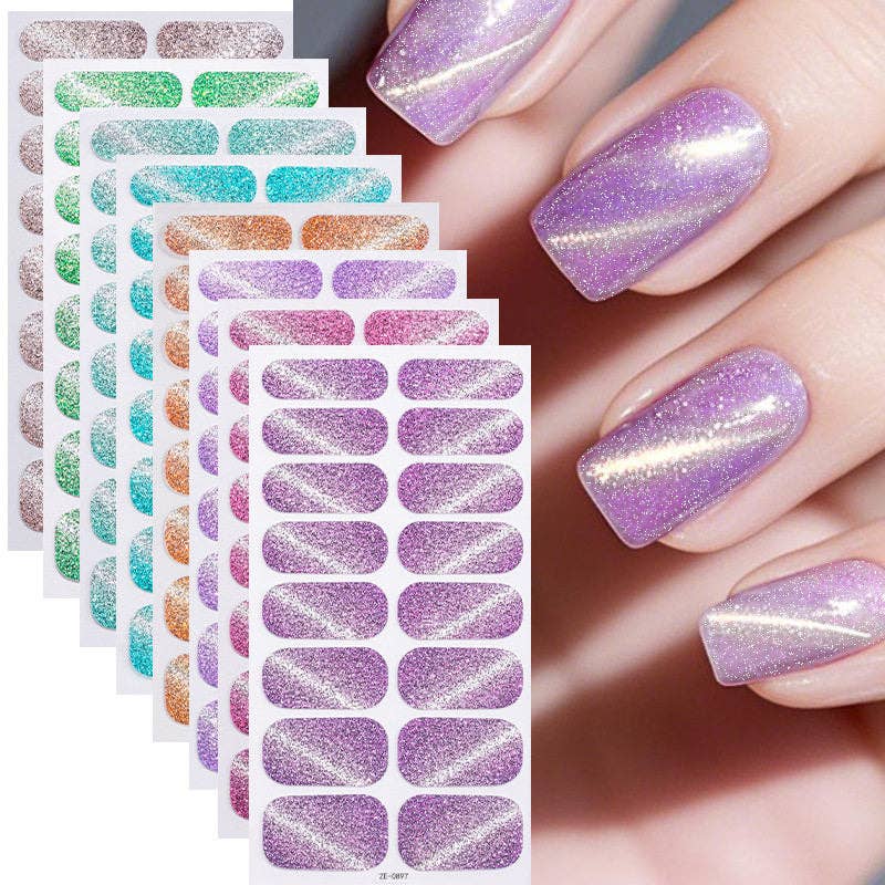 Cat Eye Nail Stickers