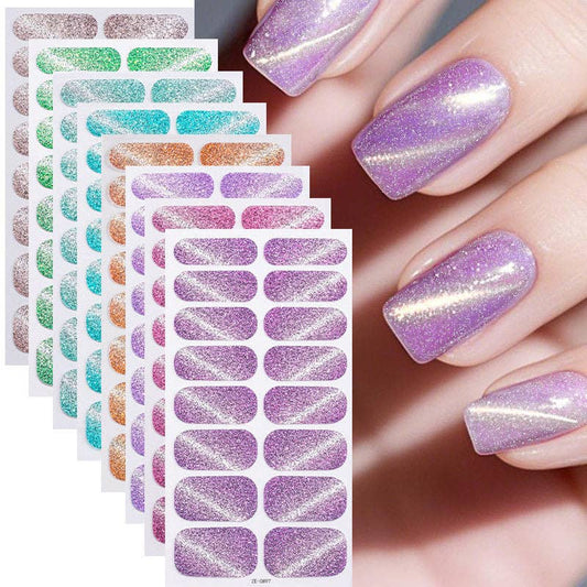 Cat Eye Nail Stickers