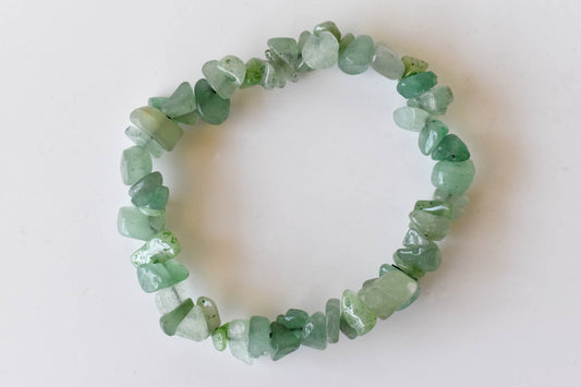 Healing Stone | Green Aventurine | Spiritual Chip Bracelet