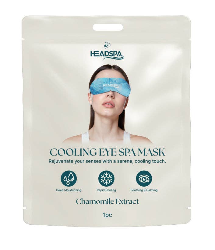 COOLING EYE SPA MASK - Rejuvenate your senses with a serene, cooling touch