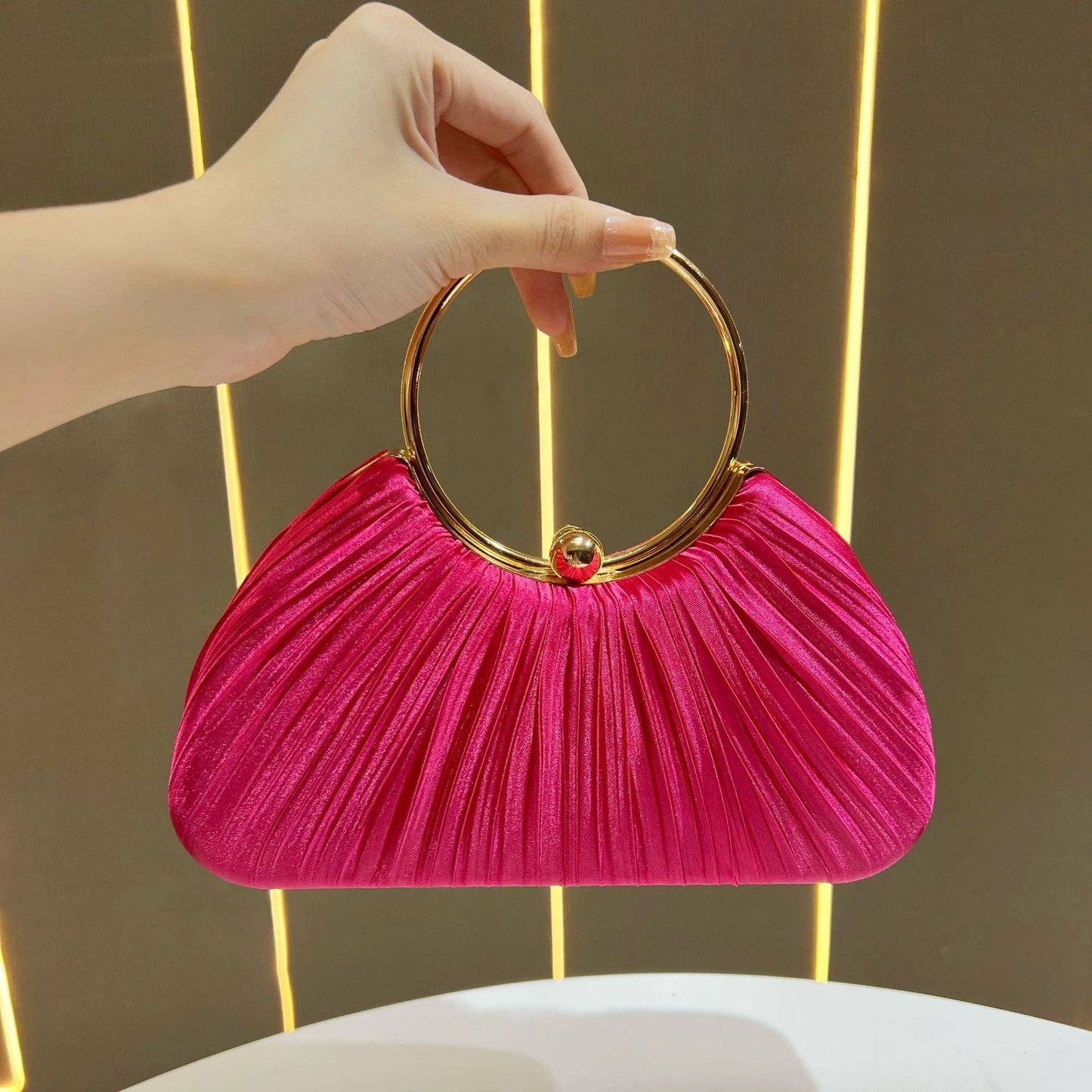 New Shell-Shaped Evening Clutch Bag for Parties