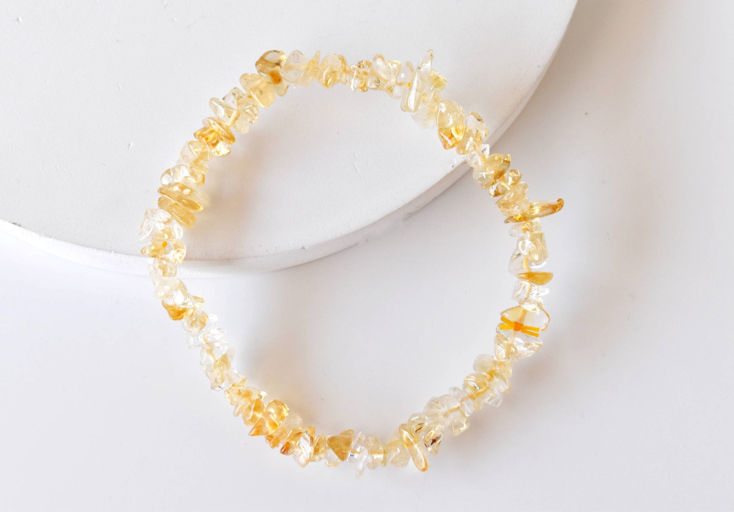 Healing Stones | Citrine | Chip Bracelet | Spiritual Jewelry