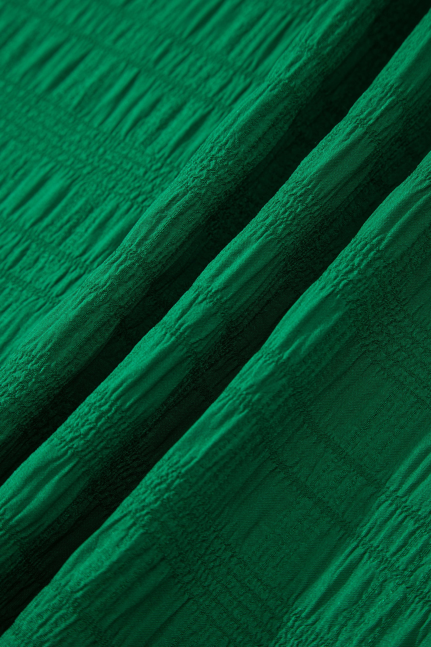 Peach Blossom Textured Square Neck Top and Shirred High Waist Shorts Set