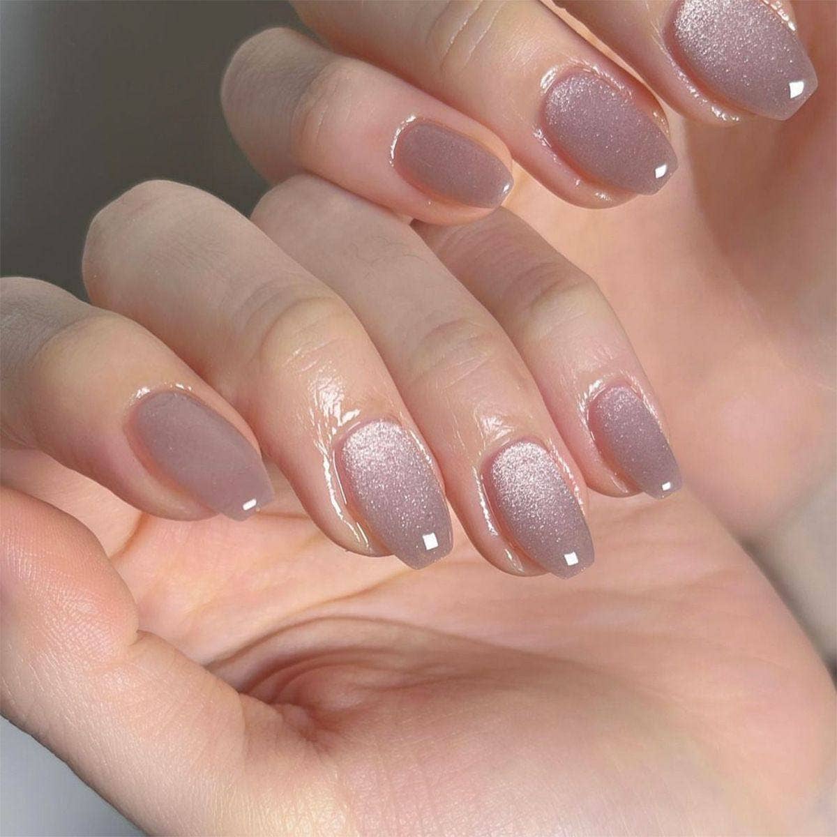 Removable Cat Eye False Nails With Various Shapes For Nail Art