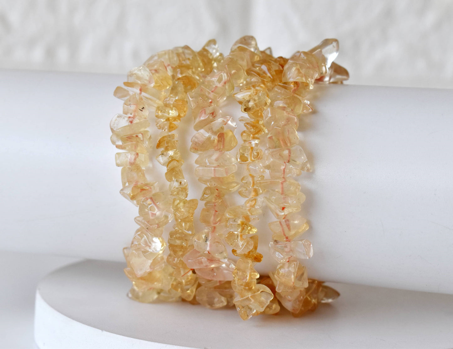 Healing Stones | Citrine | Chip Bracelet | Spiritual Jewelry