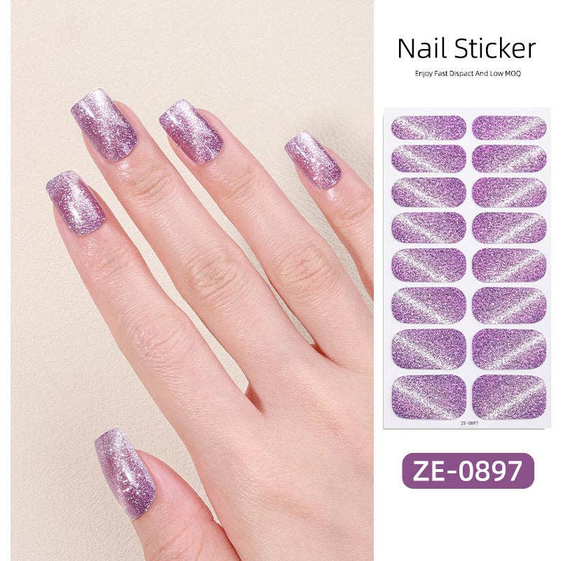 Cat Eye Nail Stickers