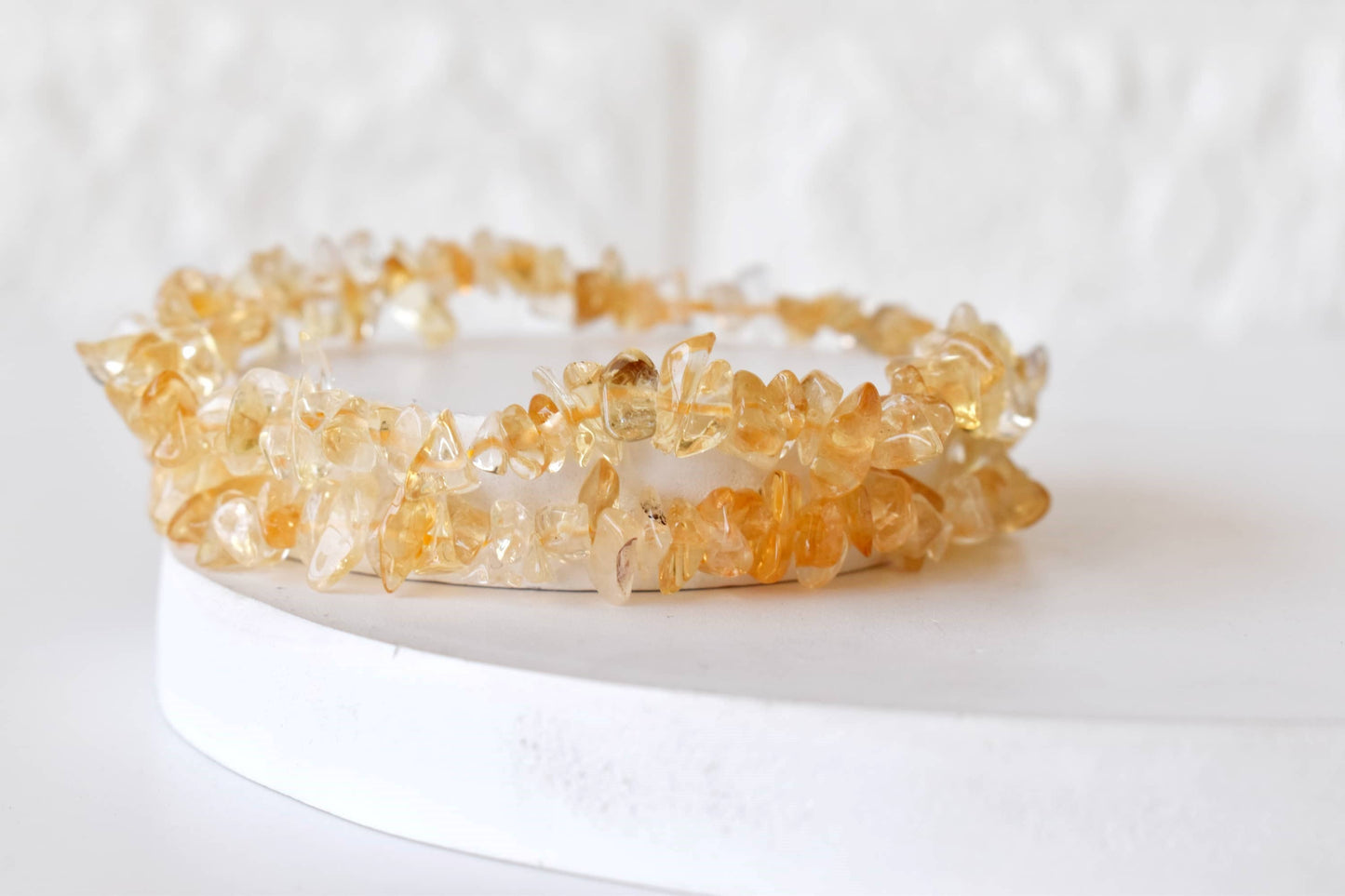 Healing Stones | Citrine | Chip Bracelet | Spiritual Jewelry
