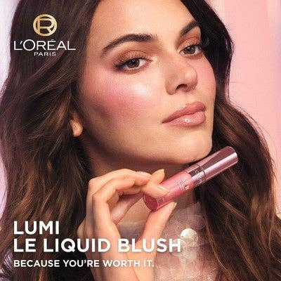 L'Oreal Paris True Match Lumi Le Liquid Blush for Cheeks Dewy Worth It 0.33 fl oz - New